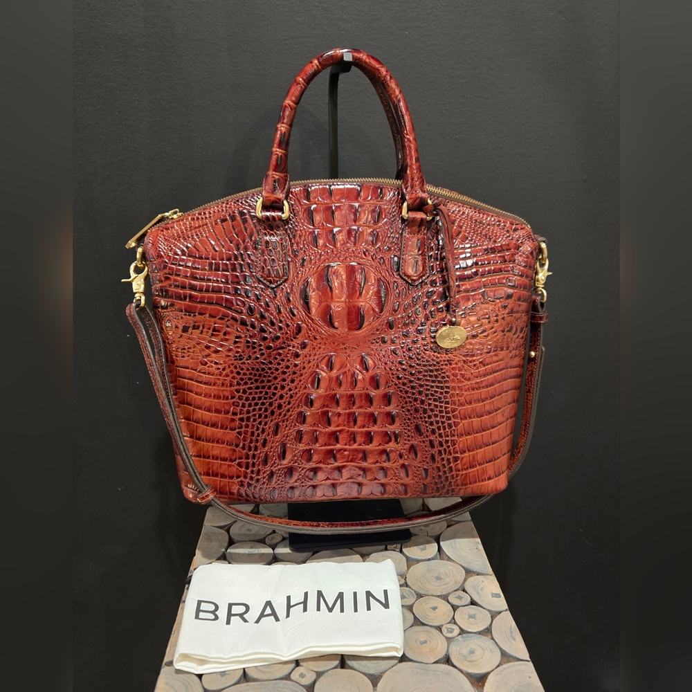 Brahmin Pecan Large Duxbury